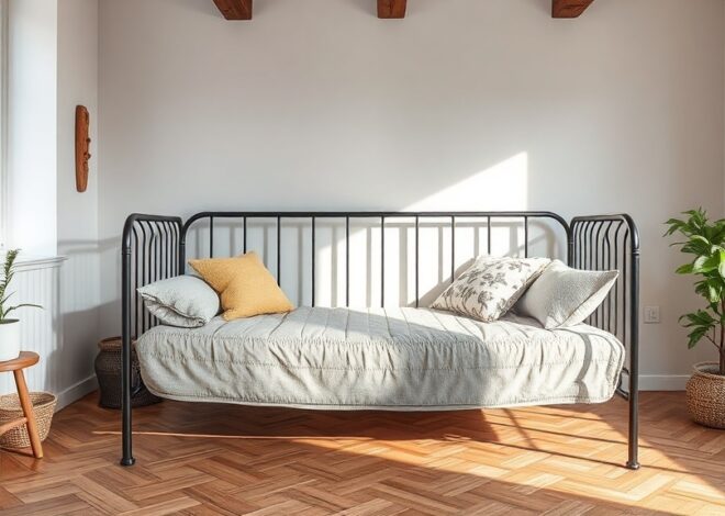Tapczan w stylu loft: materiały, wymiary i ustawienie bez błędów