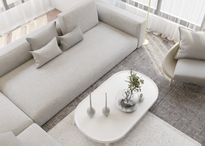 Dywan a tapczan: rozmiar, ułożenie i bezpieczeństwo w salonie krok po kroku