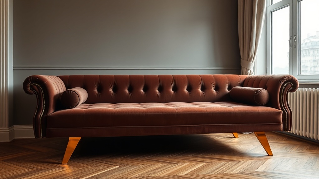 Tapczan w stylu art deco: tkaniny, kolory, proporcje i ustawienie krok po kroku