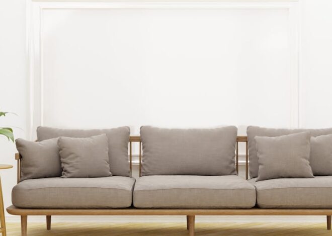 Tapczan a rośliny w salonie: bezpieczne ustawienie, tkaniny i ochrona przed wodą i ziemią