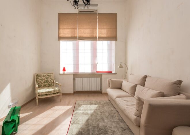 Tapczan przy kaloryferze: bezpieczne odległości, cyrkulacja i tkaniny odporne na ciepło